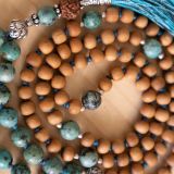 JAPA MALA "TURQUESA"