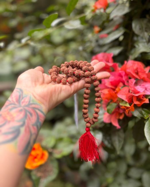 JAPA MALA "RUDRAKSHA LAKSHMI DE 7 MUKHI"